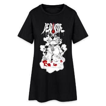 Panda Berserk Collage T-shirt Design - Robe T-shirt Femme - noir - Devant