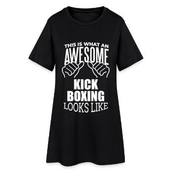 Kickboxing - Women’s T-Shirt Dress - black - Front