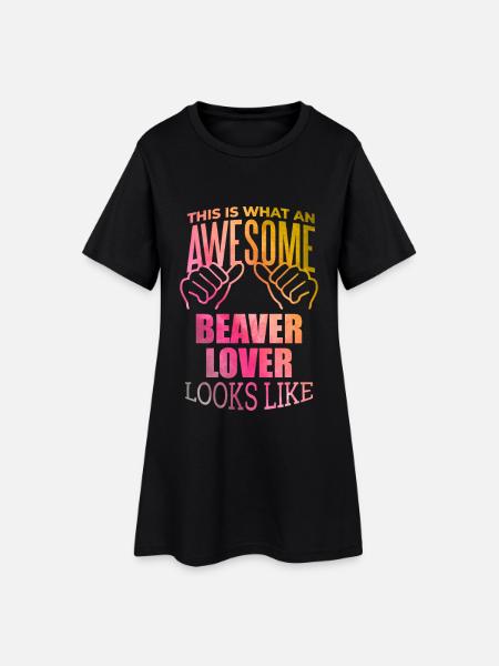 Castor Castor Castor - Robe T-shirt Femme - noir