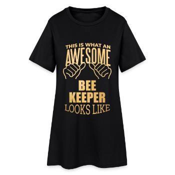 Beekeeper - Women’s T-Shirt Dress - black - Front