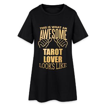 Tarot - Women’s T-Shirt Dress - black - Front