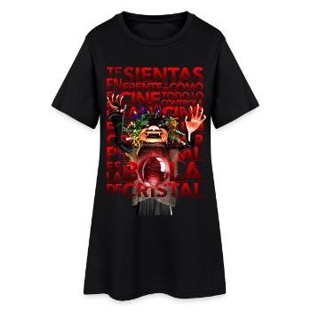 The Witch Breakdown - Lyrics - Frauen T-Shirt-Kleid - Schwarz - Vorne