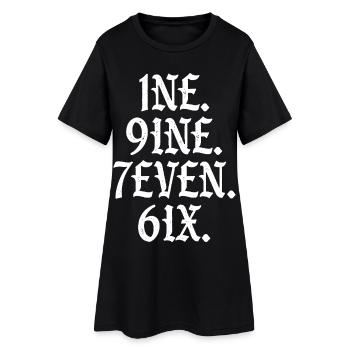 Millésime 1976 - Robe T-shirt Femme - noir - Devant