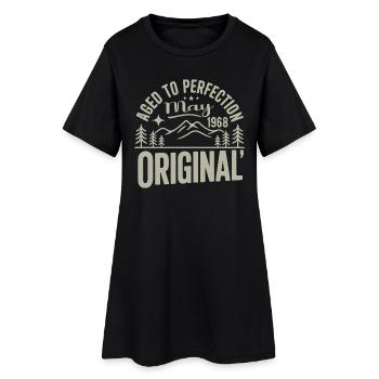 mai 1968 – Légende des sommets et montagnes - Robe T-shirt Femme - noir - Devant