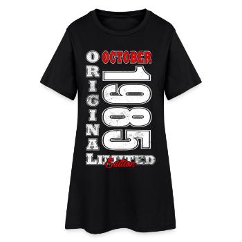 40ème Anniversaire Millésime Octobre Cru 1985 - Robe T-shirt Femme - noir - Devant