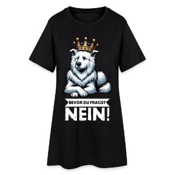 Before you ask: White Shepherd Shepherd - Women’s T-Shirt Dress - black - Front