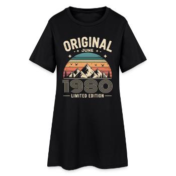 June 1980 – Legend of the Peaks and Mountains - Women’s T-Shirt Dress - black - Front