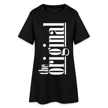the original ensemble remix père/sohn partnerlook - Robe T-shirt Femme - noir - Devant