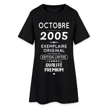 20th Anniversary - October 2005 Original - Women’s T-Shirt Dress - black - Front