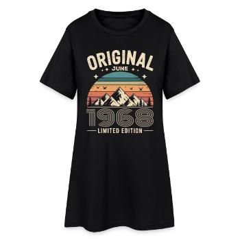 June 1968 – Legend of the Peaks and Mountains - Women’s T-Shirt Dress - black - Front