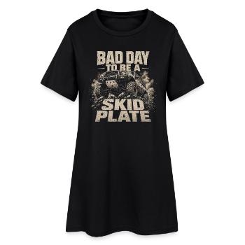 Badge Off-Road : Mauvais Jour pour le Sabot - Robe T-shirt Femme - noir - Devant