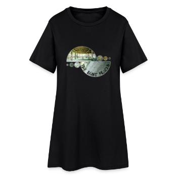 The Lost Places Cair 2 - Frauen T-Shirt-Kleid - Schwarz - Vorne