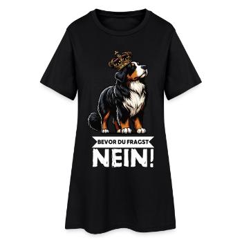 Avant de demander Mountain Dog de Bernois, Mountain Dogs - Robe T-shirt Femme - noir - Devant