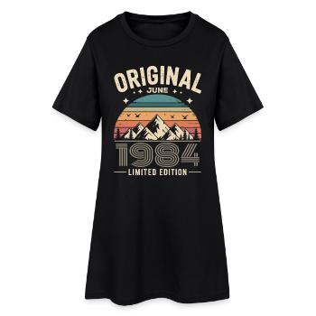 June 1984 – Legend of the Peaks and Mountains - Women’s T-Shirt Dress - black - Front