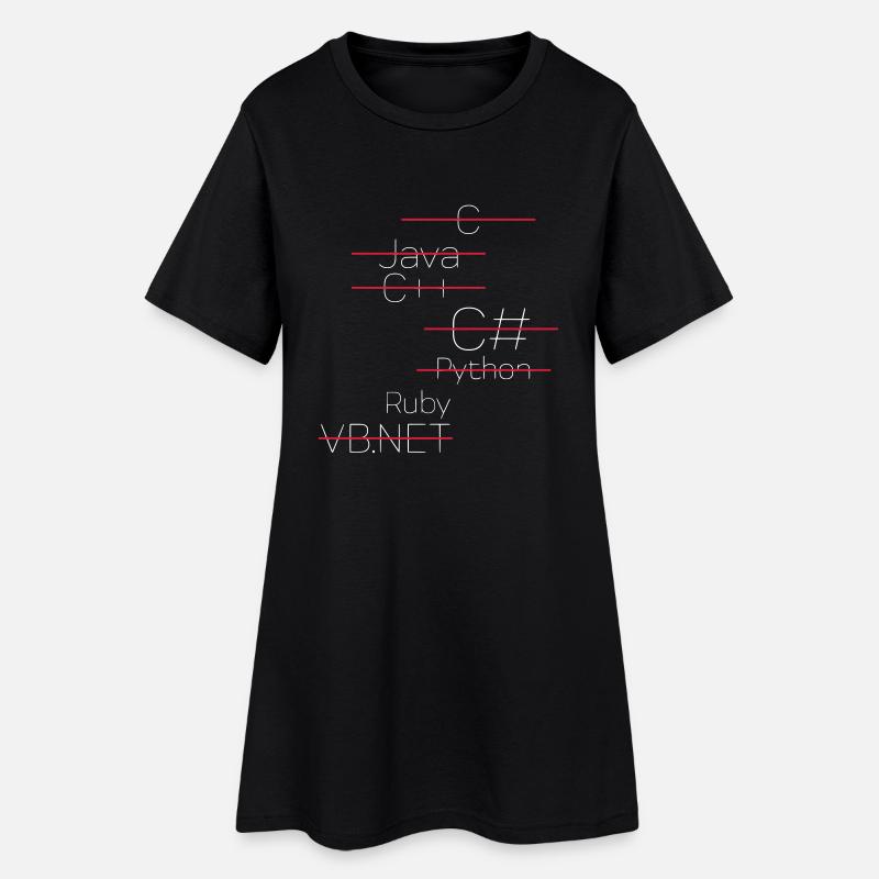 RUBY / RUBY ON RAILS - Women’s T-Shirt Dress - black