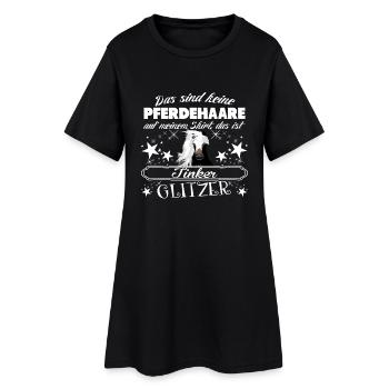bricoler - Robe T-shirt Femme - noir - Devant