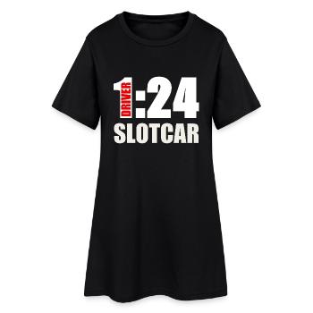 modèle de voiture à sous 01h24 Carrera cadeau de sport - Robe T-shirt Femme - noir - Devant