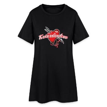 Kaiserslautern - Robe T-shirt Femme - noir - Devant