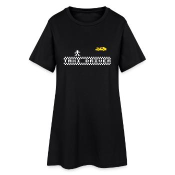 Taxi Driver - Women’s T-Shirt Dress - black - Front