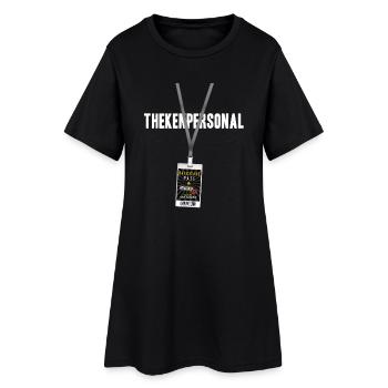 Mallorca 2017 Thekenpersonal Backstage Pass - Frauen T-Shirt-Kleid - Schwarz - Vorne