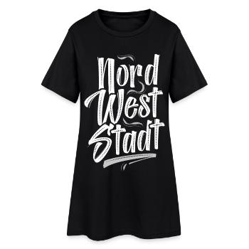 Frankfurt Nordweststadt FFM - Women’s T-Shirt Dress - black - Front