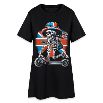 Halloween - Robe T-shirt Femme - noir - Devant