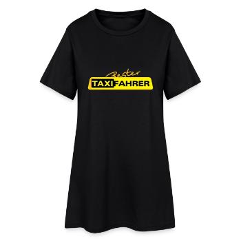 Bester Taxifahrer 1 - Frauen T-Shirt-Kleid - Schwarz - Vorne