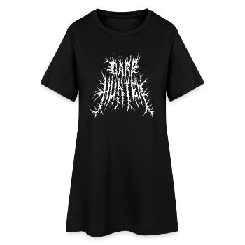 Carp Hunter - Frauen T-Shirt-Kleid - Schwarz - Vorne