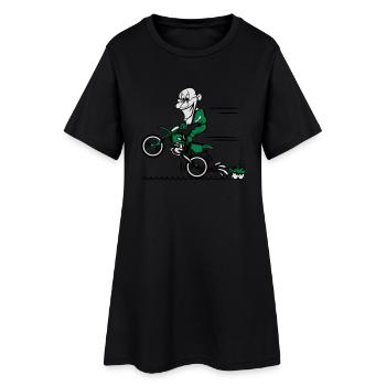 Moto plaisir de l'eau - Robe T-shirt Femme - noir - Devant