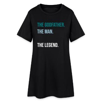 The Godfather - Frauen T-Shirt-Kleid - Schwarz - Vorne