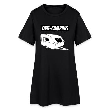 Camping QEK Aero DDR - Robe T-shirt Femme - noir - Devant