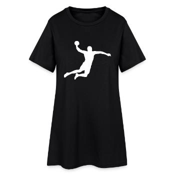 Handball joueurs Handball Club club club - Robe T-shirt Femme - noir - Devant