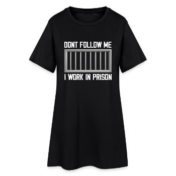 Une infirmière correctionnelle sera en bonne santé Concevoir un - Robe T-shirt Femme - noir - Devant