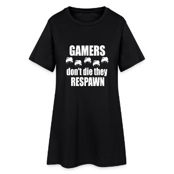 respawn Gamer - Robe T-shirt Femme - noir - Devant