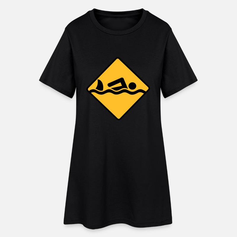 float - Women’s T-Shirt Dress - black