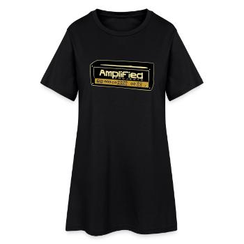 Amplificateur - Robe T-shirt Femme - noir - Devant