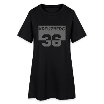 Kreuzberg 36 - Women’s T-Shirt Dress - black - Front