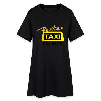 Bester Taxi Fahrer 1 - Frauen T-Shirt-Kleid - Schwarz - Vorne
