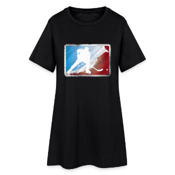 Hockey - Robe T-shirt Femme - noir - Devant