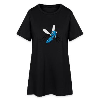 Mosquito Mosquito insecte - Robe T-shirt Femme - noir - Devant
