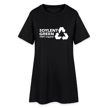 Soylent Green klein - Frauen T-Shirt-Kleid - Schwarz - Vorne