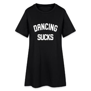 Dancing Sucks - Chemise de danse - Robe T-shirt Femme - noir - Devant