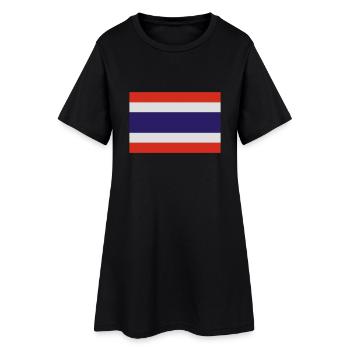 thailand - Women’s T-Shirt Dress - black - Front