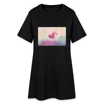Ink Coloure 2 - Women’s T-Shirt Dress - black - Front