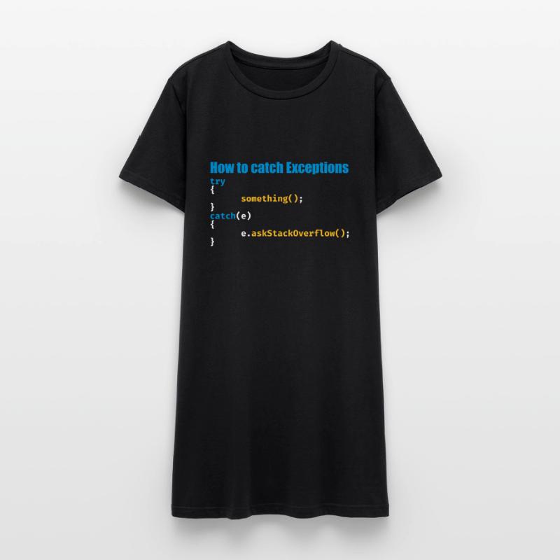 Programmierer, Software, Informatik, Developer Frauen T-Shirt-Kleid