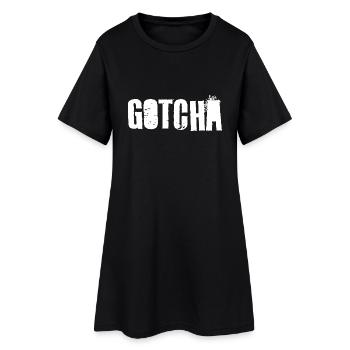 Gotcha - Robe T-shirt Femme - noir - Devant