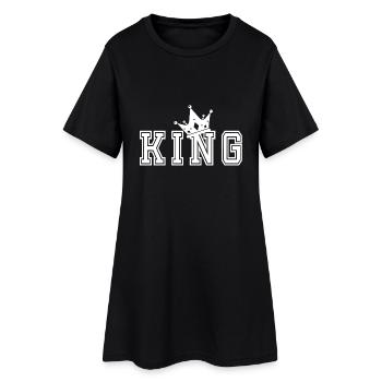 no name - Women’s T-Shirt Dress - black - Front