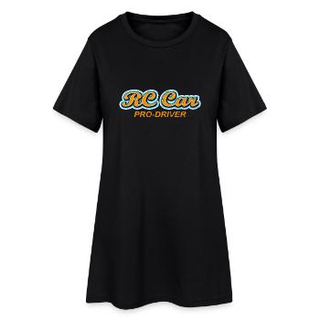 pilote rc car pro - Robe T-shirt Femme - noir - Devant