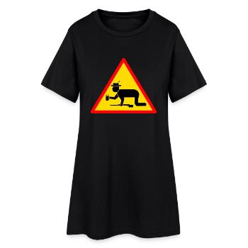 chasse de chasse jaeger chasse de chasse chasseur - Robe T-shirt Femme - noir - Devant