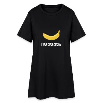 Banana Shirt Design Le Minion cadeau parfait - Robe T-shirt Femme - noir - Devant